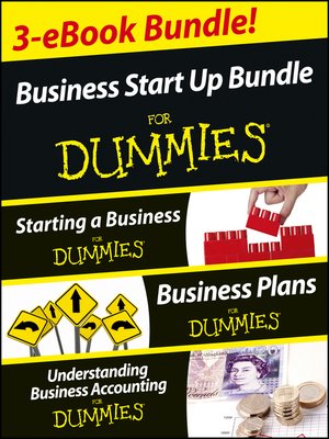 cover image of Business Start Up For Dummies Three e-book Bundle